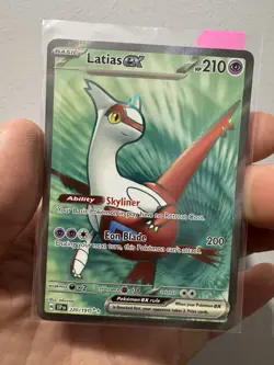 Latias Ex 220/191 Ultra Rare Scarlet And Violet Surging Sparks Pokemon Cards TCG - Image 1