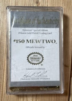 Pokemon 23K gold plated trading cards 1999 Burger King promotion full set - Image 4