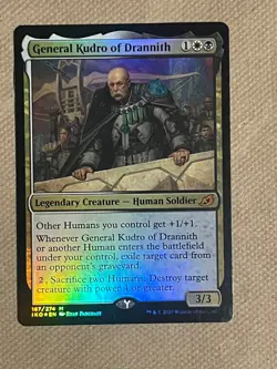1 X General Kudro of Drannith Standard Foil NM MTG Ikoria - Image 1
