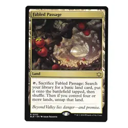 Bloomburrow Magic: The Gathering Fabled Passage - Image 1