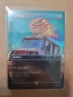 MTG Sol Ring (0912) (Rainbow Foil) Foil NM Secret Lair Drop Series Magic 912 - Image 1