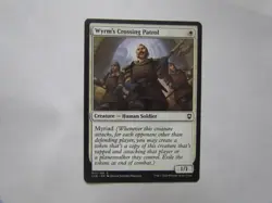 Wyrm's Crossing Patrol x4 4x Baldur's Gate White COM Creature Human Soldier MTG - Image 2