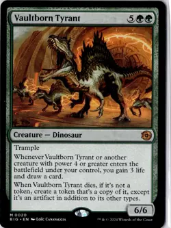 Vaultborn Tyrant Outlaws of Thunder Junction: the Big Score Regular - Image 1