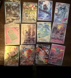 Pokemon Full Art Lot Of 12 ,Ascending Heroes, Black Bolt, White Flare - Image 1