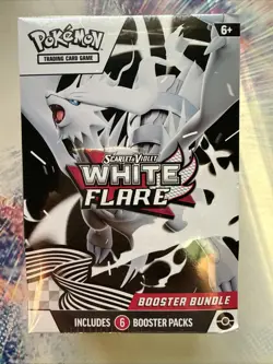 Pokemon TCG Scarlet and Violet White Flare Booster Bundle Box - Factory Sealed - Image 1