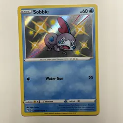 Sobble SV025/SV122 Shining Fates: Shiny Vault Holo POKEMON TCG NM - Image 1