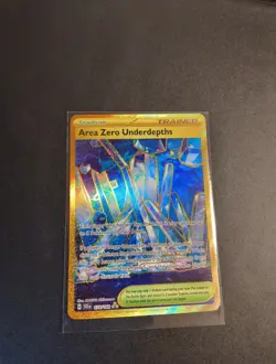 Pokemon TCG Area Zero Underdepths 174/142 Sv07: Stellar Crown Gold Hyper Rare NM - Image 2