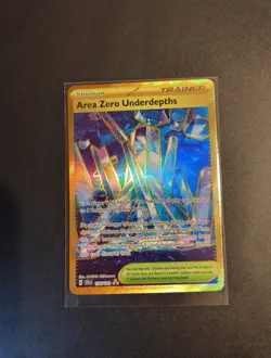 Pokemon TCG Area Zero Underdepths 174/142 Sv07: Stellar Crown Gold Hyper Rare NM - Image 4