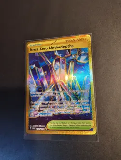 Pokemon TCG Area Zero Underdepths 174/142 Sv07: Stellar Crown Gold Hyper Rare NM - Image 5