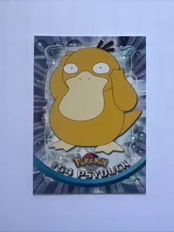 NM Topps Psyduck 54 Pokemon Tv Animation 1999 - Image 1