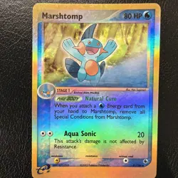 Pokemon TCG - Marshtomp 41/109 Reverse Holo - Near Mint/LP Ruby & Sapphire MP/LP - Image 1