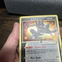 Pokemon Greninja Gold Star Holo Promo Black Star SWSH144 Celebrations - Image 2