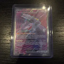 Genesect Ex 161/086 Ultra Rare Full Art Black Bolt Pokemon NM Pack fresh - Image 1