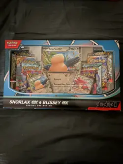 NEW AND SEALED Pokemon TCG Snorlax ex and Blissey ex Special Collection Box - Image 1