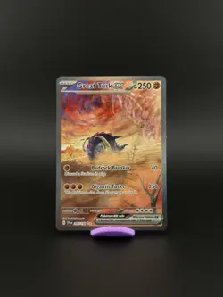 Pokemon Great Tusk Ex 246/198 Scarlet & Violet Base Set NM - Image 1