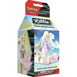 Pokemon Lillie Premium Tournament Collection Box Factory Sealed 6 Booster Packs - Image 1