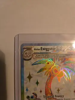 Pokemon TCG Alolan Exeggutor EX 225/191 Surging Sparks Ultra Rare - Image 2
