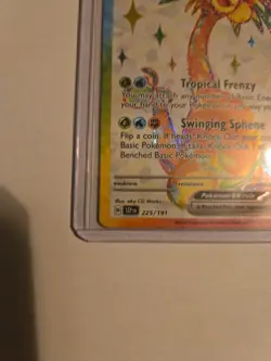 Pokemon TCG Alolan Exeggutor EX 225/191 Surging Sparks Ultra Rare - Image 4