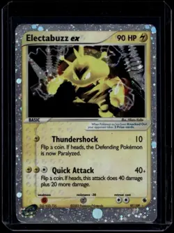 Pokemon TCG Electabuzz 97/109 Ruby and Sapphire HP - Image 1