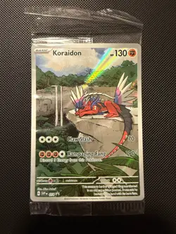KORAIDON 014 PROMO SCARLET & VIOLET POKEMON HOLO NM - Image 1