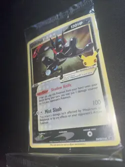 SEALED Pokemon Greninja Gold Star Holo Promo Black Star SWSH144 Celebrations - Image 2
