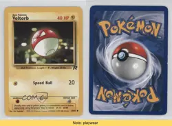 Voltorb Pokemon Team Rocket #69 2000 READ a0s - Image 3