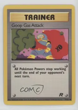 Goop Gas Attack Pokemon Team Rocket #78 2000 - Image 1