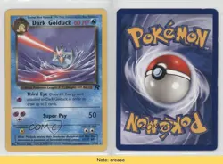 Dark Golduck Pokemon Team Rocket #37 2000 READ 2f4 - Image 3