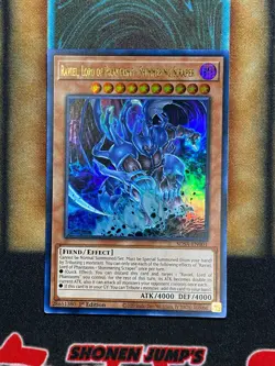 Yugioh Raviel, Lord of Phantasms - Shimmering Scraper SDSA-EN001 Ultra 1st LP - Image 1