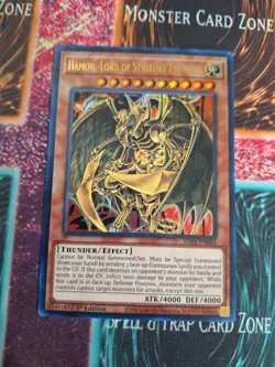 Yu-Gi-Oh! Hamon, Lord of Striking Thunder SDSA-EN043 Ultra Rare 1st Edition NM - Image 1