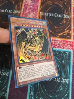 Yu-Gi-Oh! Hamon, Lord of Striking Thunder SDSA-EN043 Ultra Rare 1st Edition NM - Image 2