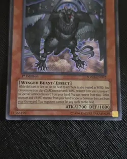 YGO Dark Simorgh Secret Rare 1st Edition LP Stardust Overdrive SOVR-EN092 - Image 5