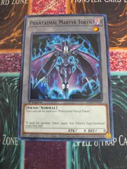 Yu-Gi-Oh! Phantasmal Martyr Token SDSA-EN047 Common 1st Edition Near Mint - Image 1
