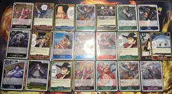 One Piece TCG Holo Foil Card Lot Of 85 Cards NM - Image 4