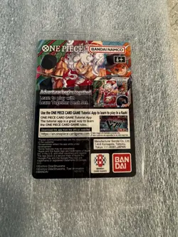 Monkey.D.Luffy (055) (College Basketball US Voyage) P-055 One Piece Promo Card - Image 2