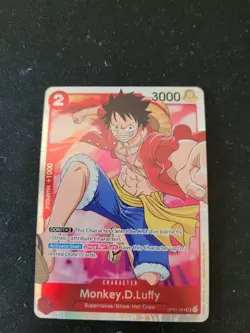Monkey.D.Luffy OP01-024 - One Piece TCG - SR Near-Mint Super Rare English - Image 1