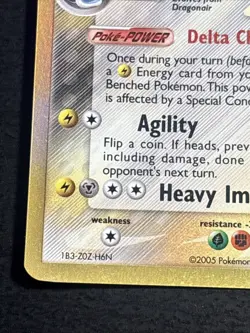 Dragonite Delta Species 3/113 Pokemon TCG Holo Foil Rare Card Lightly Played LP - Image 5