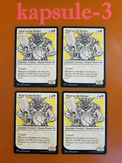 4x Thrakkus the Butcher | Showcase | Battle for Baldur's Gate | MTG Magic Cards - Image 1
