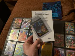 Pokemon Mega Charizard X EX Foil Card 125/094 PFL EN Stage 2 Fire Type - Image 1