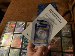 Pokemon Mega Charizard X EX Foil Card 125/094 PFL EN Stage 2 Fire Type - Image 2