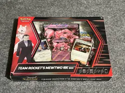 Pokemon Trading Card Game Team Rocket's Mewtwo EX Box **BRAND NEW** - Image 1