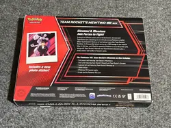 Pokemon Trading Card Game Team Rocket's Mewtwo EX Box **BRAND NEW** - Image 2