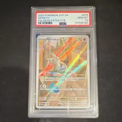 Pokemon Mimikyu Holo Promo 075 SV Scarlet & Violet PSA 10 Graded Card - Image 1
