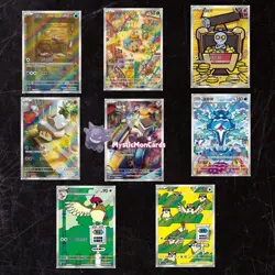 8Pcs Pokemon Chinese Card Pidgeotto, Pidgey - CSV4C Full Art Rare NM IN STOCK - Image 1