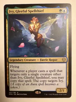 Dominaria United Ivy, Gleeful Spellthief #201 NM MTG DMU - Image 1