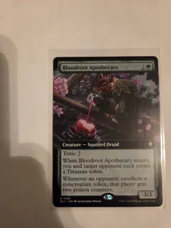 Bloodroot Apothecary (Extended Art) Commander: Bloomburrow Regular 061 MTG - Image 1