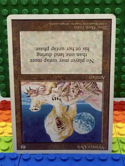1x Winter Orb - Fourth Edition (4ED) LP/EX - VINTAGE MTG RARE - Image 4