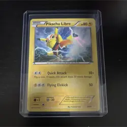 Pokemon Pikachu Libre 30/30 Holo Basic Card XY Trainer Kit 2016 English - Image 1