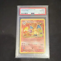 Pokemon Charizard 003/034 Classic Collection Holo 2023 English PSA 10 - Image 1