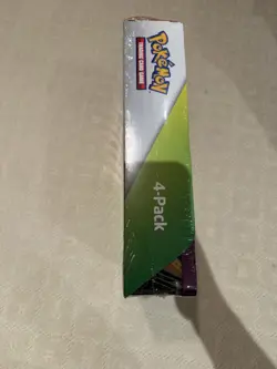 Pokemon Costco 4 V Tin Set Pikachu Eevee Tyranitar Eternatus Factory Sealed - Image 4